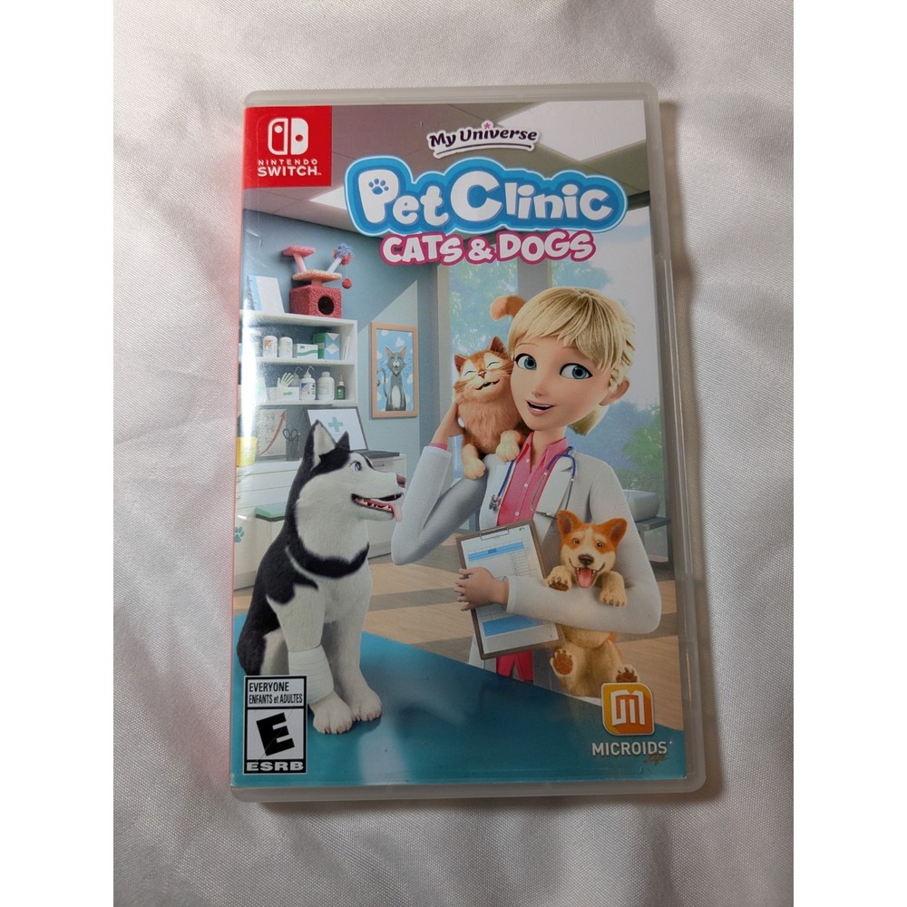 Nintendo Switch My Universe Pet Clinic Cats & Dogs Replacement Case (Case ONLY)‎